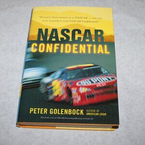 "Nascar Confidential" by Peter Golenbock hardcover book